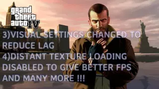 Grand Theft Auto IV Lag Fix With Good Graphics Low PC