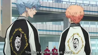 twin devil's of toman questioning tenjiku gang members 🤣 (Tokyo revengers season 3 episode 1)