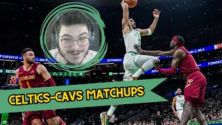 Exploring Celtics-Cavaliers Playoff Matchups on Offense and Defense