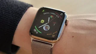 Распаковка Apple Watch Series 4