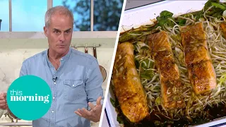 Phil Vickery’s 20 Minute Miso Salmon Traybake | This Morning