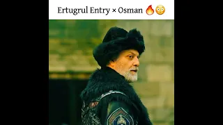 Ertugrul Entry to Save Osman 🔥👌 Best Baba Son Scene #shorts1080p