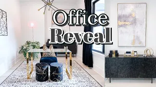 NEW! MAJOR OFFICE MAKEOVER | CLEAN & DECORATE WITH ME | HOME OFFICE TRANSFORMATION | OFFICE REVEAL