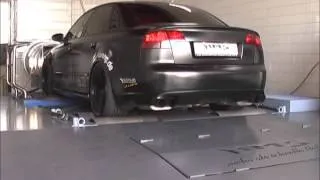 Audi A4 on dyno