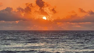 Florida Sunrise: GoPro Time Lapse Over the Ocean