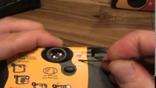 Kodak Fun Saver Disposable Camera Multiple Exposures WITHOUT hitting or smacking