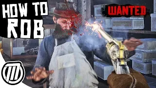 Red Dead Redemption 2 How to Rob Anything and NOT GET CAUGHT