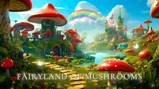 Fairyland of Mushrooms 🍄Magical Magical Forest Music Dispels Sadness, Relaxes, and Heals Insomnia