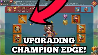 OPENING 3,000 CHAMP CHESTS! CHAMPION PIECE UPGRADE! - Lords Mobile