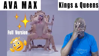 Reaction to Ava Max - Kings & Queens [Official Music Video] Full Version