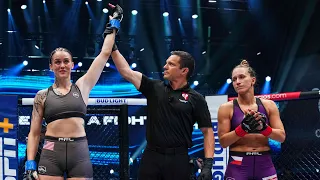 Amber Leibrock makes PFL debut with a highlight reel Quick Six KO | Post Fight Interview