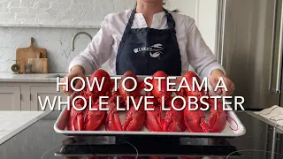 How to Steam a Whole Live Lobster