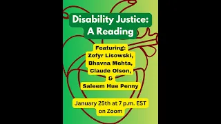 Disability Justice: A Reading