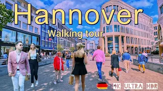 Hannover City Germany, Tour in Hannover to discover the most beautiful spots in the city 4k 60fps