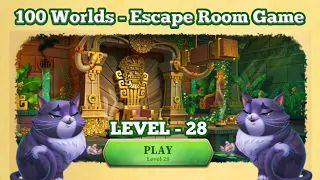 100 Worlds - Escape Room Game Level 28