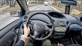 2004 Toyota Yaris I [1.0 I 16V 68HP] | POV Test Drive #1129 Joe Black