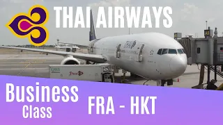 Thai Airways Business Class Frankfurt to Phuket