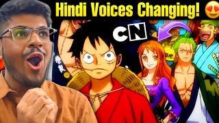 One Piece HINDI Voices, Scripting Changing On Cartoon Network! One piece hindi dubbing...