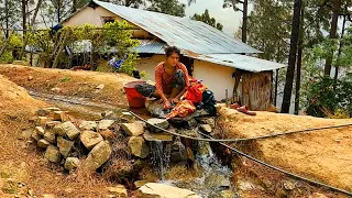 Beautiful Nepal Village Organic Lifestyle | Rural Nepal | BijayaLimbu