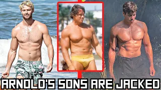 Both of Arnold Schwarzenegger's Sons are Bodybuilding