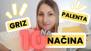 💥PALENTA i GRIZ 🔝 10 Lakih i Brzih RECEPATA