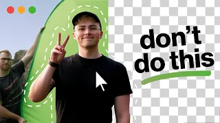 Green Screen made easy tutorial - Avoid this mistake