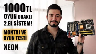 1000 TL BÜTÇE İLE İKİNCİ EL OYUN BİLGİSAYARI TOPLAMA! (MONTAJ VE OYUN TESTİ)