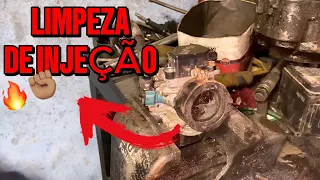 LIMPEZA DA INJEÇÃO - REFORMA CBR250 - Ep4