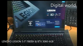 Lenovo Legion 5 I7 11800H / RTX 3060-6GB ssd and ram upgrade (82JH005JAX)