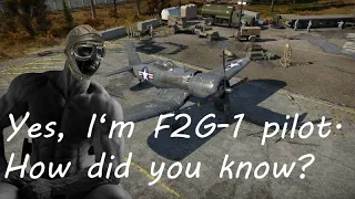 Yes, I'm F2G-1 pilot. How did you know?