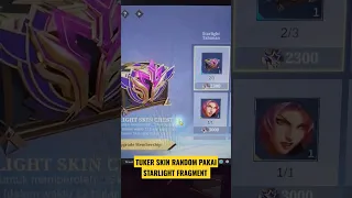 Tukerin skin Gratis pakai Starlight Fragment #shorts