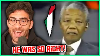 Nelson Mandela's BASED Take on Palestine | Hasanabi Reacts