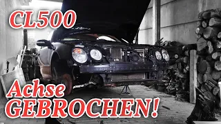 TOTALSCHADEN! Es lohnt sich nicht mehr... Bestandsaufnahme CL500 | MOODY Cars