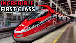 Traveling FIRST CLASS on the best HIGH-SPEED train in Europe! Iryo Infinita Class review