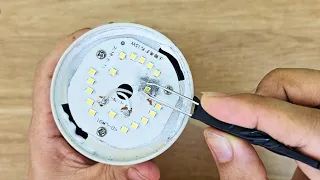 4 simple ways to repair LED light bulbs in your home! Fix LED lights easily