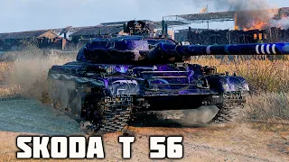 Škoda T 56 WoT – 9Kills, 9,8K Damage