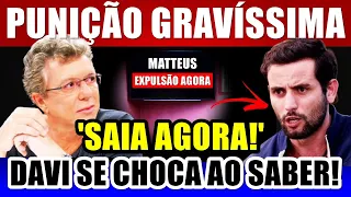 EXPULSO? Matteus QUEBRA REGRA DE OURO do BBB 24 e recebe notícia inesperada um dia antes da FINAL