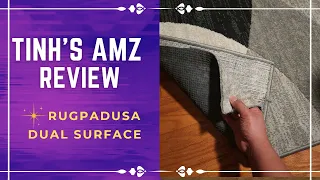 How to Cutta rug Dual Surface Rugpad USA Review Ft. Carter