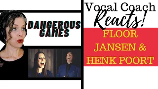 Dangerous Game ft. Floor Jansen & Henk Poort (Jekyll & Hyde cover) Vocal Coach Reacts & Deconstructs