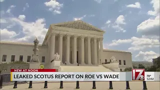 Roe v. Wade: North Carolina Official react to leaked SCOTUS document