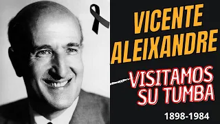 VISITANDO LA TUMBA DE VICENTE ALEIXANDRE PREMIO NOBEL DE LITERATURA #Nobel #territorionecropolis