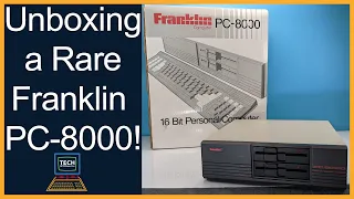 Unboxing a RARE Franklin PC-8000 IBM-Compatible - Tech Retrospective