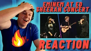 EMINEM SURPRISES FANS AT ED SHEERAN CONCERT IN DETROIT - IRISH REACTION