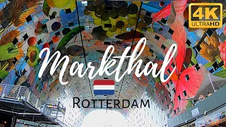 Market Hall Rotterdam 4k Markthal Rotterdam Netherlands