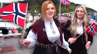 She Is So Happy In Norway...