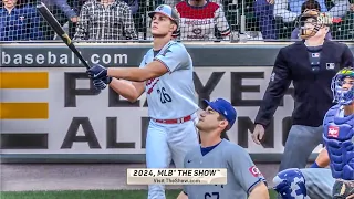 Kansas City Royals vs Minnesota Twins 5/29/2024 MLB The Show 24 Gameplay