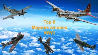 Los mejores aviones de la segunda guerra mundial