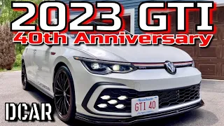 Best Value GTI, Ever?! - 2023 Volkswagen Golf GTI 40th Anniversary Edition: Full In-Depth Review