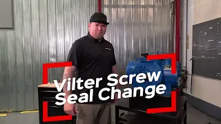 Vilter Screw compressor seal change