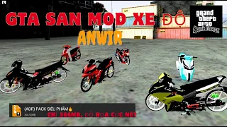 GTA SAN [ MOD XE ĐỘ ] BẢN NHẸ CHO ANDROID, ĐỒ HỌA SẮC NÉT, CÓ NHIỀU DÒNG XE